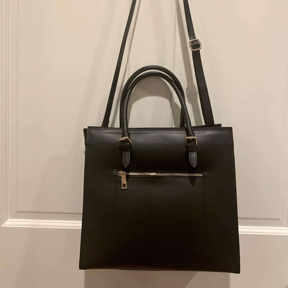 Maison heritage Paris black shoulder bag
